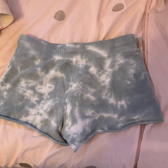 Gray/Blue sweatshirt and shorts Set - Picture 2 of 4